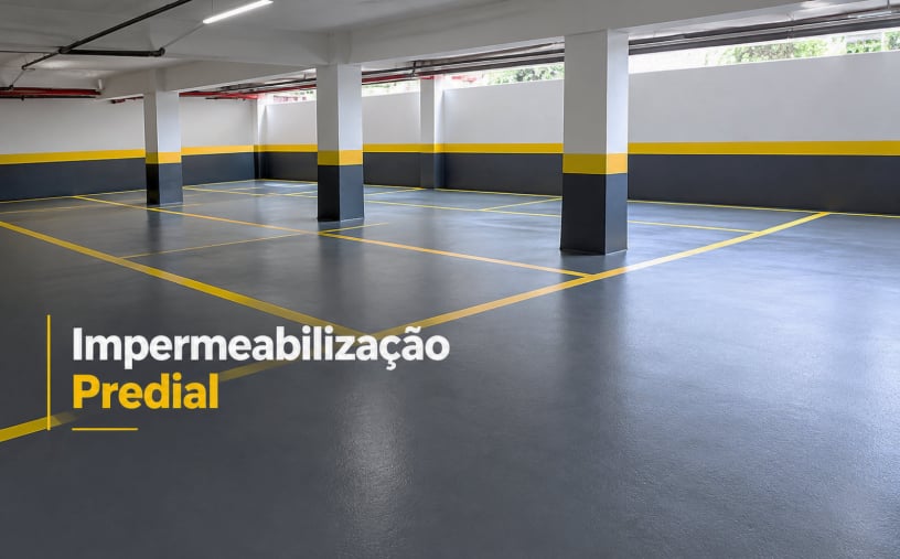 serviço de impermeabilização predial na região de Santo André